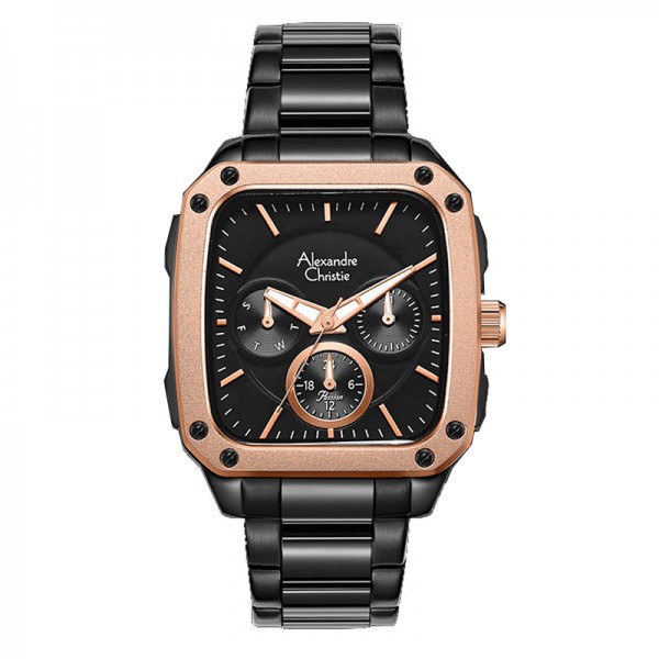 Alexandre Christie AC 2996 Black Rosegold BFBIPBARG